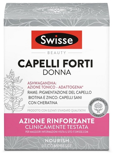 [980506392] SWISSE CAPELLI FORTI DONNA 30 COMPRESSE