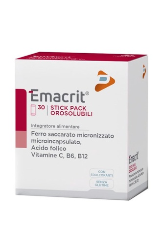 [980629695] EMACRIT OROSOLUBILE 30 STICK PACK