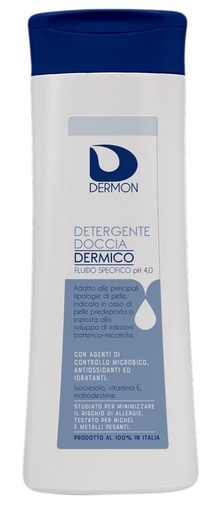 [981389315] DERMON DETERGENTE DOCCIA DERMICO PH 4,0 250 ML