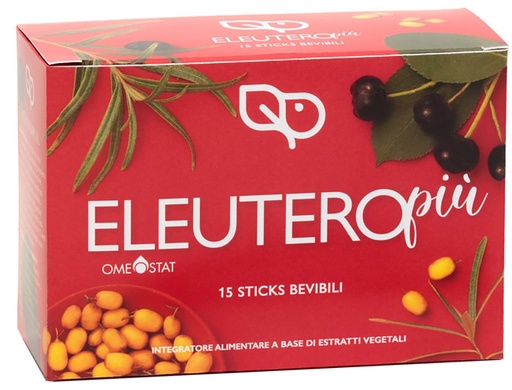 [981649155] ELEUTEROPIU' OMEOSTAT 15 STICK MONODOSE DA 10 ML