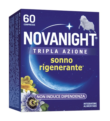 [982984852] NOVANIGHT TRIPLA AZIONE SONNO RIGENERANTE 60 COMPRESSE