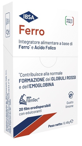 [985823741] FERRO IBSA 20 FILM ORODISPERSIBILI