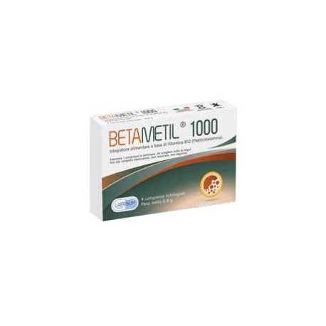 [986118228] BETAMETIL 1000 4 COMPRESSE SUBLINGUALI