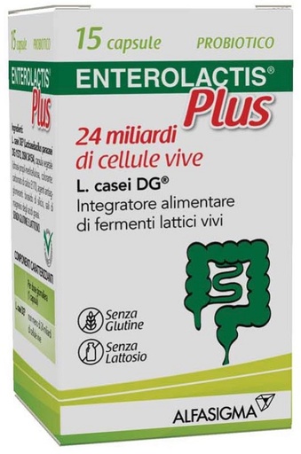 [986130351] ENTEROLACTIS PLUS 15 CAPSULE